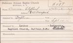 Dennie, Mr. Clifford by Delaware Avenue Baptist Church