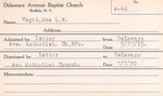 Voght, Mr. LW by Delaware Avenue Baptist Church