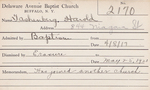 Tashenberg, Mr. Harold by Delaware Avenue Baptist Church