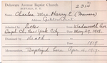 Charles, Mrs. Harry by Delaware Avenue Baptist Church