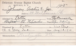 Johnson, Mr. Archie E by Delaware Avenue Baptist Church