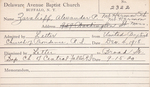 Zaralieff, Mr. Alexander P by Delaware Avenue Baptist Church