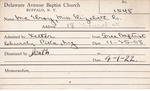 McElroy, Miss. Elizabeth C by Delaware Avenue Baptist Church