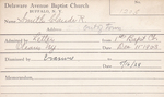 Smith, Mr. Clause R by Delaware Avenue Baptist Church