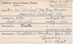 Dorland, Mrs. George by Delaware Avenue Baptist Church