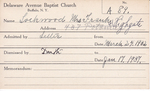 Lockwood, Mrs. Frank by Delaware Avenue Baptist Church