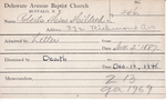 Roberts, Miss. Mildred S by Delaware Avenue Baptist Church