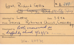 Lyall, Mrs. Richard Gillis by Delaware Avenue Baptist Church