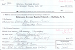 Schram, Mr. Clarence E by Delaware Avenue Baptist Church