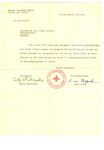 Letter from the Polish Red Cross in Lebanon to the Australian Red Cross Society Beirut