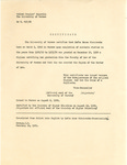 Translation of Certificate issued by the University of Warsaw by Zofia Wiśniewska-Drzewieniecki