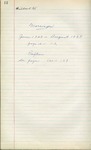 Marriage and Baptism Records; Marriages June 1929-August 1937; Baptisms, April 1926-June 1929