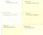 Marriage Records; By Maiden Name; 1930-1973