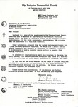 Correspondence; Ministerial Search Packet; Congregation Demographics; 1979-12-12