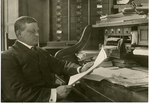 Health Commissioner of the City of Buffalo, Francis Eustachius Fronczak, at his desk by The Francis Fronczak Collection