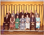 Color group photo of five ladies and nine men. by The Francis Fronczak Collection