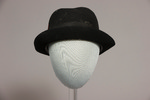 Black Fedora with Red Feather by Buffalo State Fashion And Textile Technology Department