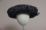 Blue Basket Weave Hat by Buffalo State Fashion And Textile Technology Department