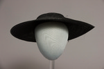 Women's Wide Brimmed Black Hat