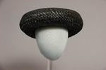 Black Weaved Hat with High Brim