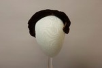 Brown Velvet Headpiece by Buffalo State Fashion And Textile Technology Department