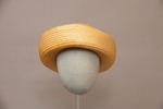Large Straw Hat with Yellow Ribbon by Buffalo State Fashion And Textile Technology Department