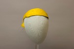 Yellow Feather Hat by Buffalo State Fashion And Textile Technology Department