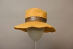 Yellow Felt Hat by Buffalo State Fashion And Textile Technology Department