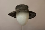 Black Lace Sunhat by Buffalo State Fashion And Textile Technology Department