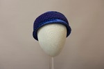Blue Velvet Hat by Buffalo State Fashion And Textile Technology Department