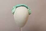 Mint Green Headpiece by Buffalo State Fashion And Textile Technology Department