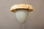 Velvet Hat with Petals by Buffalo State Fashion And Textile Technology Department
