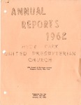Annual Reports; 1962-1969 by Hyde Park Presbyterian Church