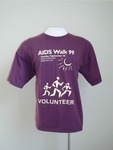 AIDS Walk '99 by LGBTQ Historical T-Shirt Collection, The Dr. Madeline Davis LGBTQ Archive of Western New York