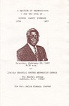 1987-02-28; Pamphlets; George Carey Perkins by Lincoln Memorial United Methodist Church