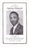 1993-06-29; Pamphlets; A Service In Loving Memory of Junius Edwards by Lincoln Memorial United Methodist Church