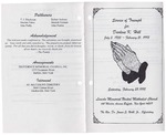 1998-02-28; Pamphlets; Service of Triumph for Darlene K Hill