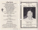 2000-10-28; Pamphlets; In Loving Memory of Longenia Richie Pompili