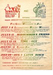 Downtown Manor and Outer Limits July Schedule by Downtown Manor and Outer Limits