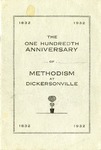Anniversary Book; Methodists 100th Anniversary; 1932