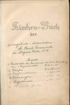 Records [Ledger; Membership Roll; Marriage; Baptisims]; 1896-1927 by St. Paul Lutheran Church of Niagara Falls