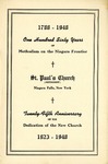 Anniversary Book; 25th at Seventh Street; 1948 by St. Paul Methodist Church