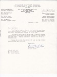 1990-01-01; Letter; Baptismal Services