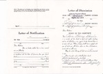 1992-11-01; Letter; Letter of Dismission Rev. Larry Harris