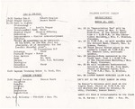 1967-03-12; Pamphlet; Announcements by Pilgrim Missionary Baptist Church