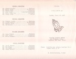 1976-03-28; Pamphlet; Annual Mens Day by Pilgrim Missionary Baptist Church