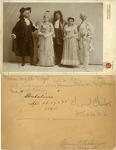 "Gondoliers" Choral Club of Ithaca Cast Members Photograph; 1894; Image 2 by Harry W. Rockwell