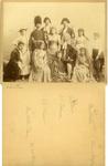 "Iolanthe" Choral Club of Ithaca Cast Members Photograph; c. 1890-1900 by Harry W. Rockwell