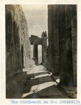 Greece; Athens; 1926; Parthenon; Photograph by Harry W. Rockwell