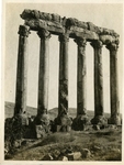 Lebanon; Baalbek; 1926; Ruins of Baalbek; Photograph by Harry W. Rockwell